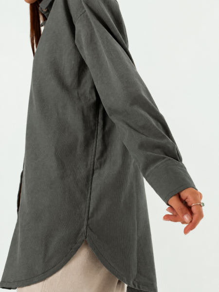 Рубашка velvet Celine graphite