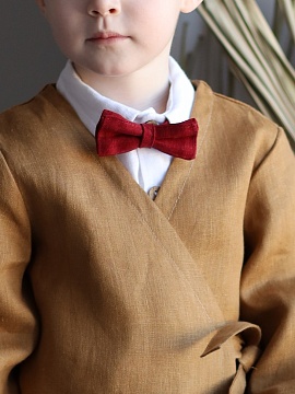 Галстук-бабочка Teddy limited vinous