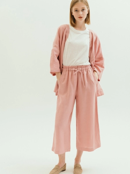 Брюки-кюлоты Kaia dusty rose