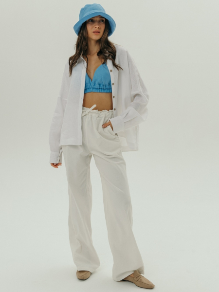 Брюки velvet Comfy white