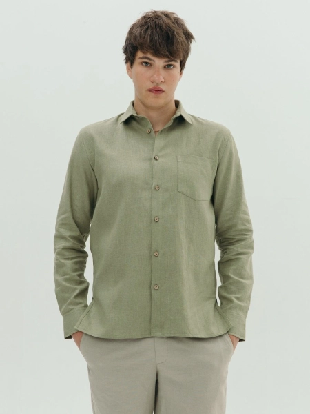 Рубашка Mont Blanc limited green