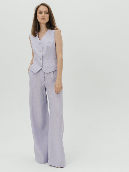 Брюки-палаццо Parisian limited lavender