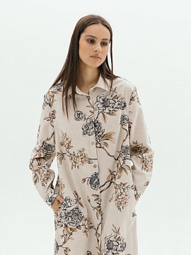 Платье-рубашка Fresh limited pions