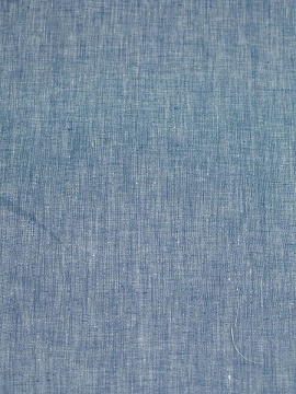 Ткань изо льна Василек меланж арт.92-114
