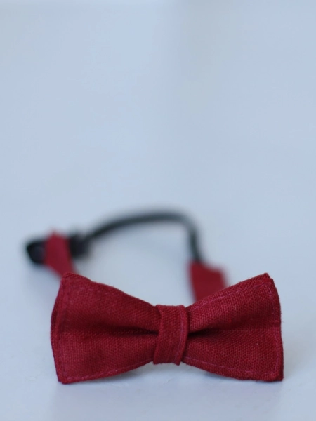 Галстук-бабочка Teddy limited vinous