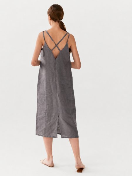 Сарафан Alaia graphite