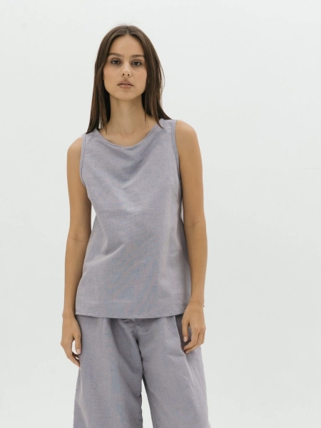 Топ Elle limited lilac melange
