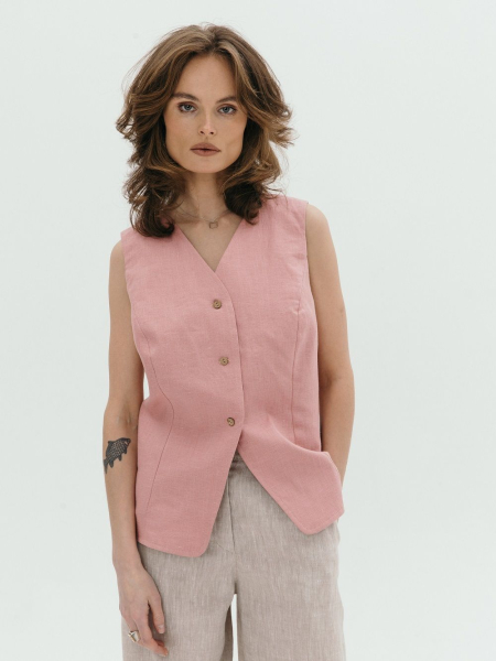 Жилетка Blues dusty rose