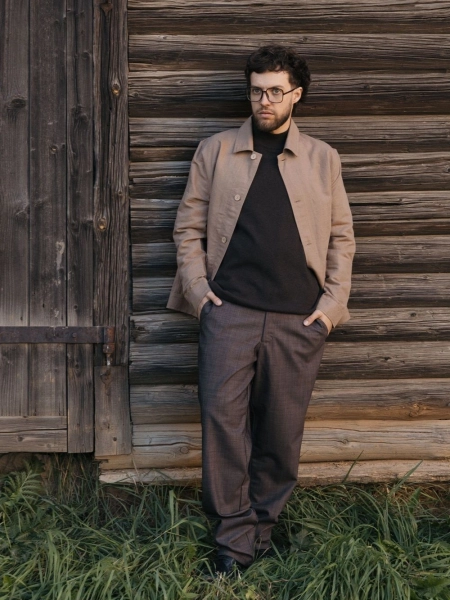 Брюки wool Rick limited chocolate