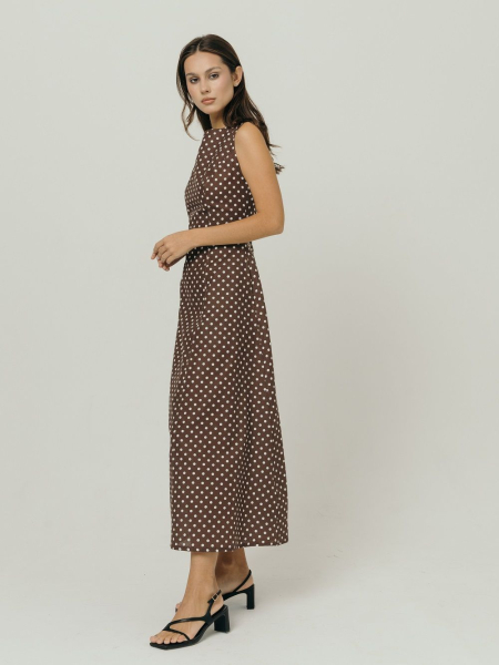 Платье Sway limited brown peas