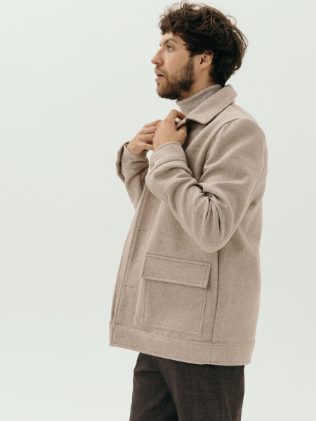 Куртка wool Balance natural