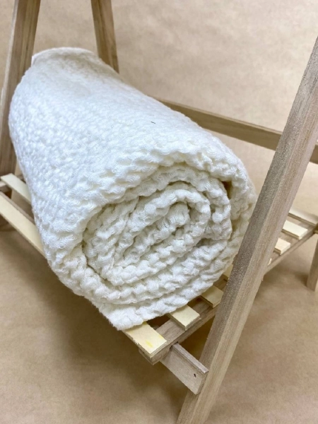 Полотенце вафельное Marshmallow white