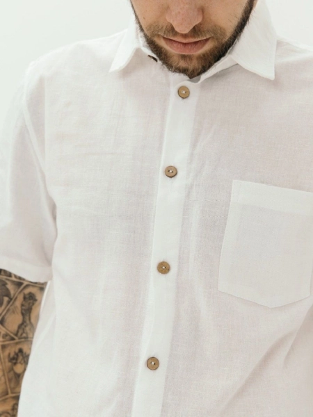 Рубашка ECO Leon white