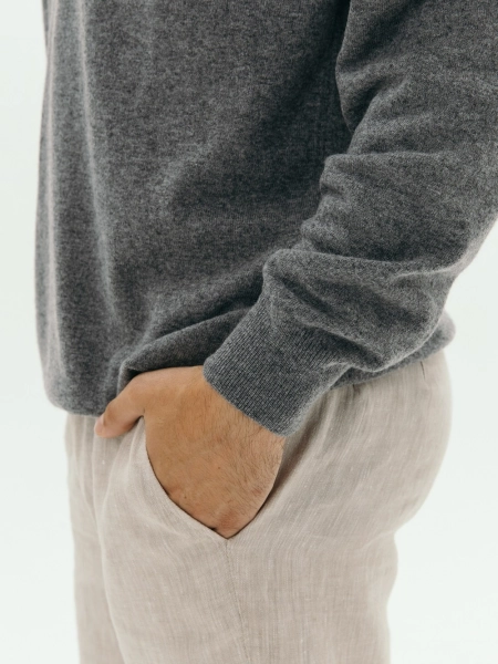 Джемпер Zipper natural