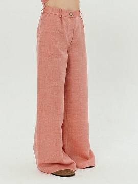 Брюки-палаццо Parisian limited vinous pattern