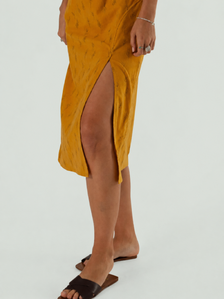 Сарафан flannel Rosemary limited mustard trees