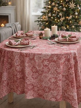 Комплект столовый Новогодние Снежинки