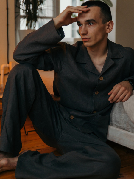 Пижама Cozy graphite