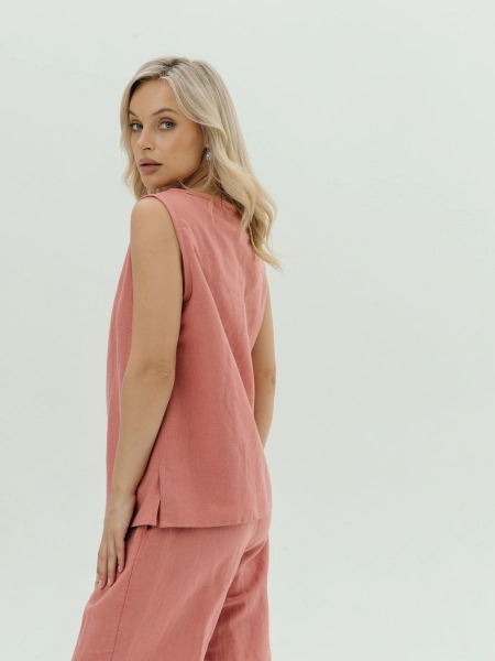 Топ Elle limited dark rose