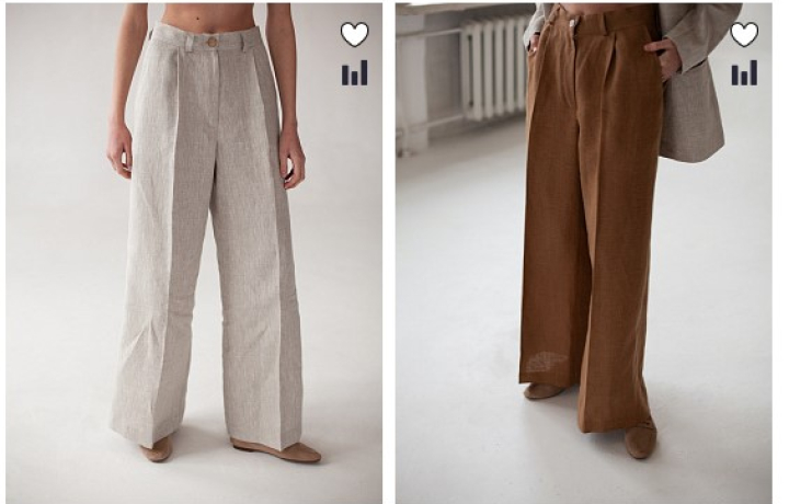 Женские льняные брюки: с чем носить, какого стиля они бывают
