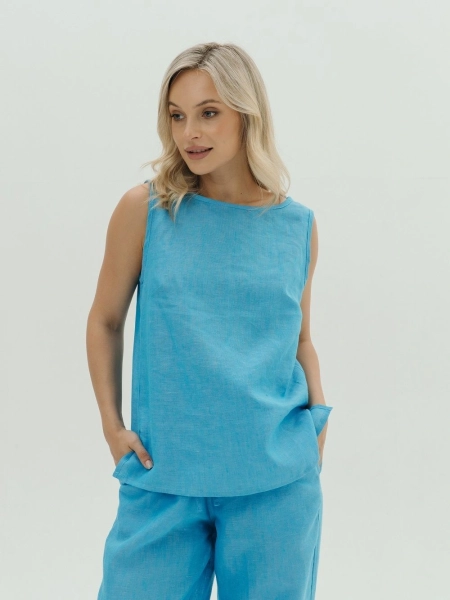 Топ Elle limited aquamarine