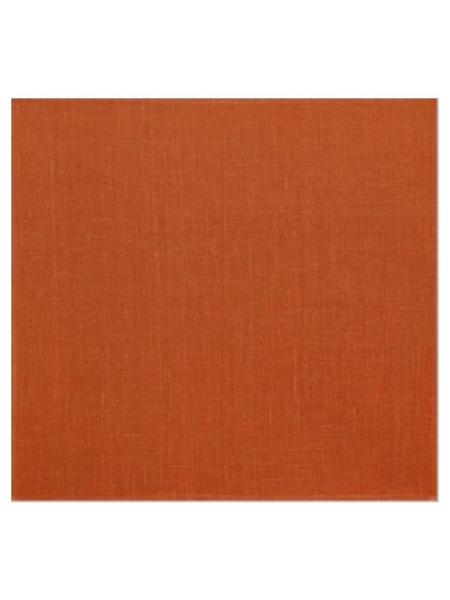 Салфетка льняная цвет терракот