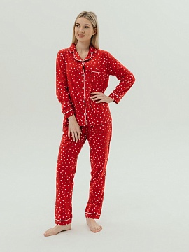 Пижама Snooze limited vinous heart