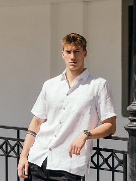 Рубашка Leon white