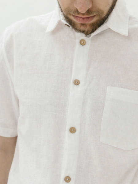 Рубашка ECO Leon white