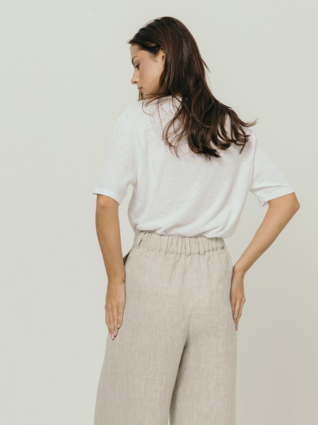 Брюки-палаццо Milan natural