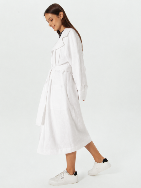 Тренч London white