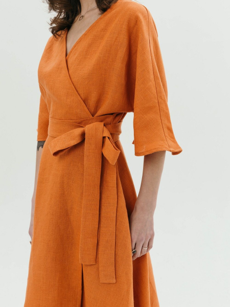 Платье Blossom limited terracotta