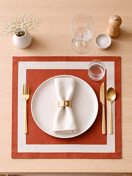 Салфетка льняная Греция цвет 8