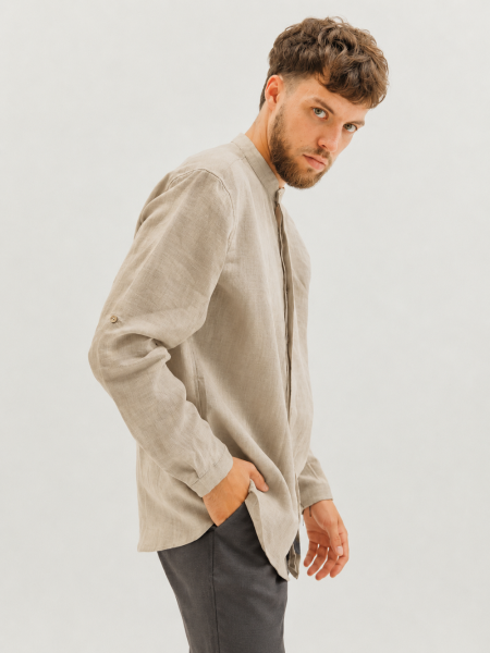 Рубашка Hugo limited beige