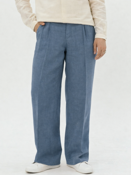 Брюки Wide limited cobalt