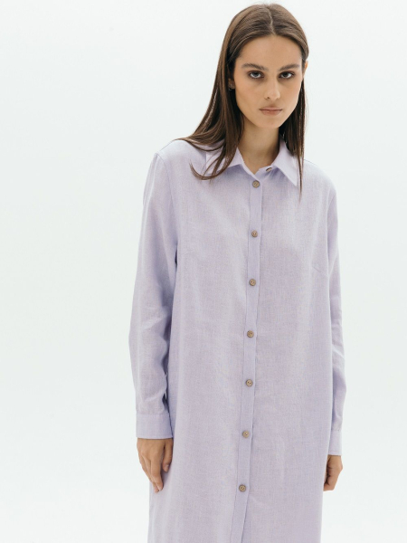 Платье-рубашка Fresh limited lavender