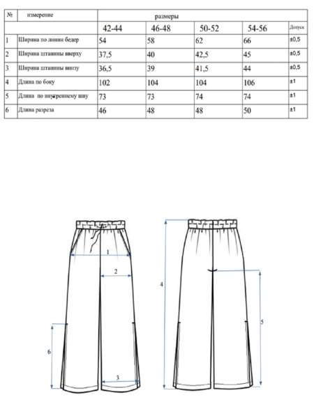 Брюки Veter graphite