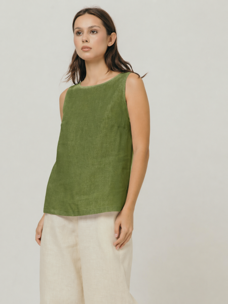 Топ Elle limited green