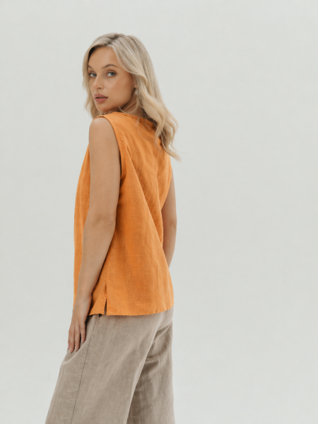Топ Elle limited orange