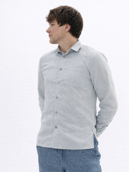 Рубашка Mont Blanc heavenly melange