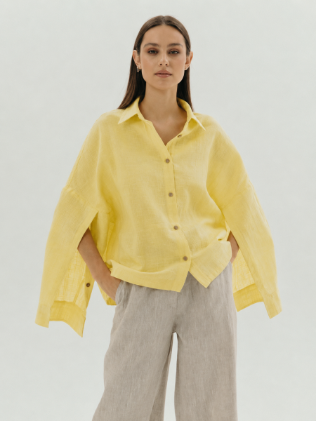 Рубашка Origami limited lemon