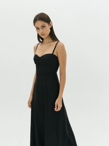 Платье PREMIUM Delicate black