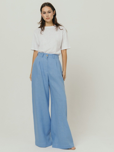 Брюки-палаццо Milan sky