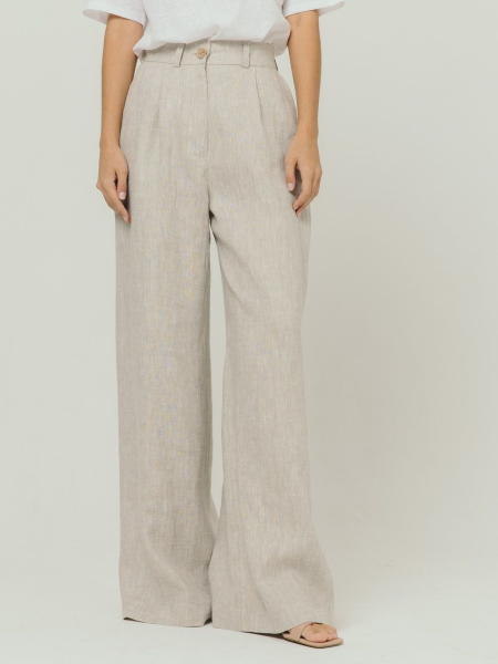 Брюки-палаццо Milan natural