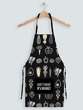 Фартук детский изо льна Здоровое питание