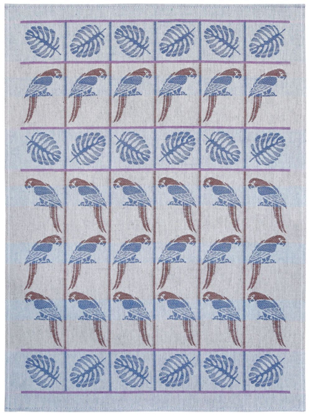 Полотенце льняное Попугай