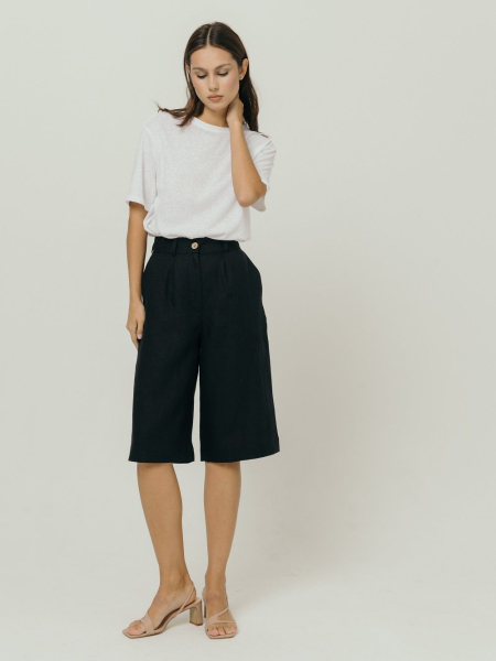 Шорты-бермуды Milan black