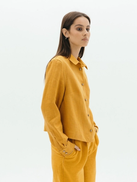 Рубашка Vivid limited mustard