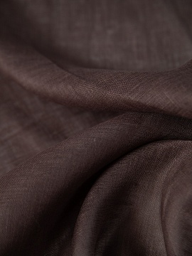 Ткань изо льна Какао арт.129-1375