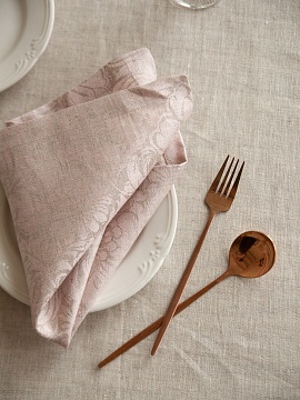 Салфетка льняная Крокус